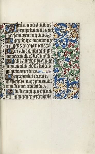 Book of Hours (Use of Rouen): fol. 59r, c. 1470. Creator: Master of the Geneva Latini (French