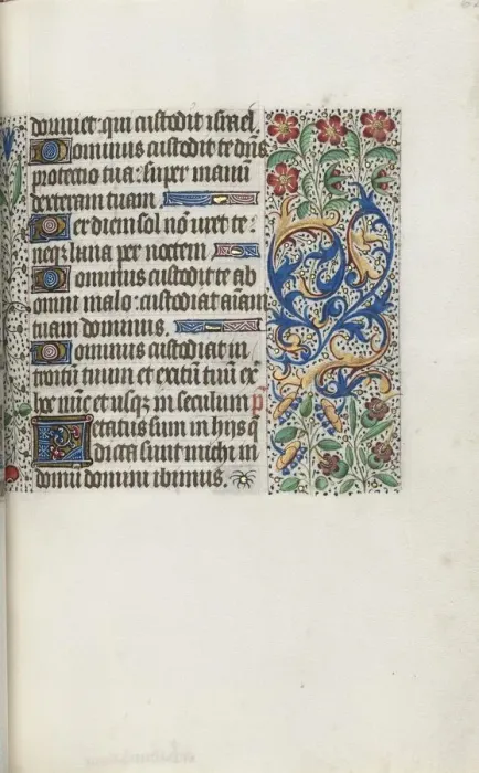 Framed Print : Book of Hours (Use of Rouen): fol. 62r, c. 1470. Creator: Master of the Geneva Latini (French Framed Print : Book of Hours (Use of Rouen): fol. 62r, c. 1470. Creator: Master of the Geneva Latini (French