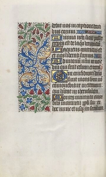 Book of Hours (Use of Rouen): fol. 65v, c. 1470. Creator: Master of the Geneva Latini (French