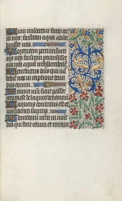 Framed Print : Book of Hours (Use of Rouen): fol. 71r, c. 1470. Creator: Master of the Geneva Latini (French Framed Print : Book of Hours (Use of Rouen): fol. 71r, c. 1470. Creator: Master of the Geneva Latini (French