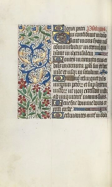 Book of Hours (Use of Rouen): fol. 71v, c. 1470. Creator: Master of the Geneva Latini (French