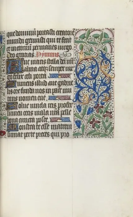 Framed Print : Book of Hours (Use of Rouen): fol. 73r, c. 1470. Creator: Master of the Geneva Latini (French
