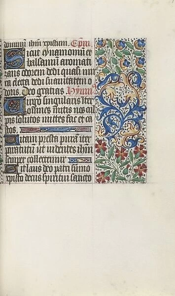 Book of Hours (Use of Rouen): fol. 78r, c. 1470. Creator: Master of the Geneva Latini (French