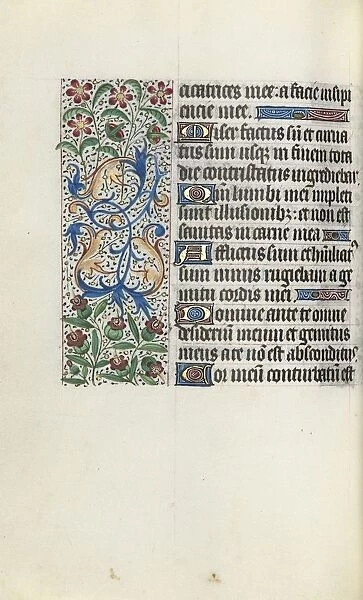Book of Hours (Use of Rouen): fol. 83v, c. 1470. Creator: Master of the Geneva Latini (French
