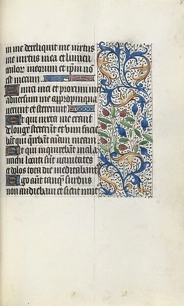 Book of Hours (Use of Rouen): fol. 84r, c. 1470. Creator: Master of the Geneva Latini (French