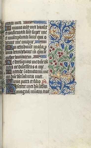 Book of Hours (Use of Rouen): fol. 85r, c. 1470. Creator: Master of the Geneva Latini (French