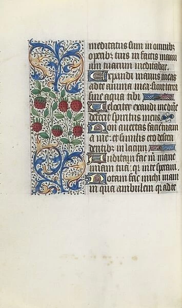 Book of Hours (Use of Rouen): fol. 91v, c. 1470. Creator: Master of the Geneva Latini (French