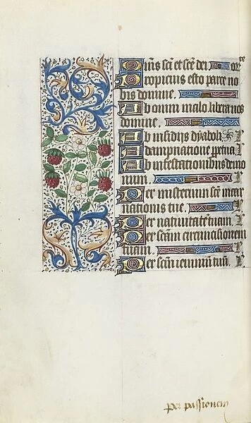 Book of Hours (Use of Rouen): fol. 94v, c. 1470. Creator: Master of the Geneva Latini (French