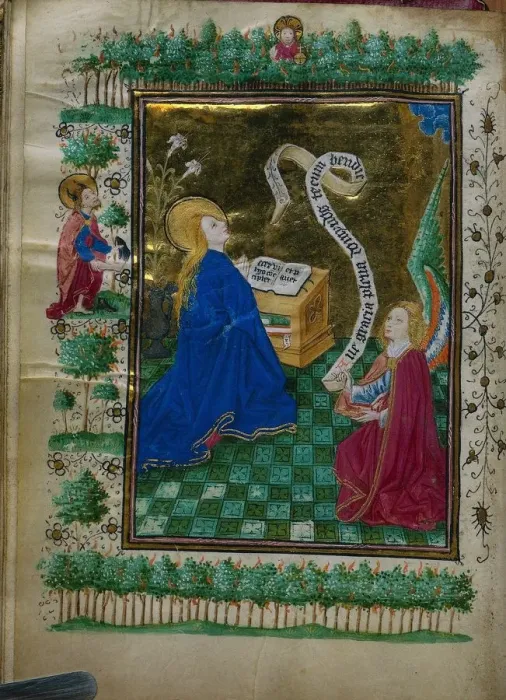 Framed Print : Book of Hours (Use of Utrecht), c. 1460-1465. Creator: Master of Gijsbrecht van Brederode Framed Print : Book of Hours (Use of Utrecht), c. 1460-1465. Creator: Master of Gijsbrecht van Brederode