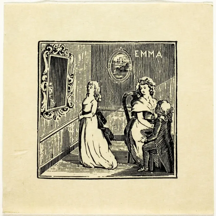 Framed Print : Book Illustration, n. d. Creator: Thomas Bewick Framed Print : Book Illustration, n. d. Creator: Thomas Bewick