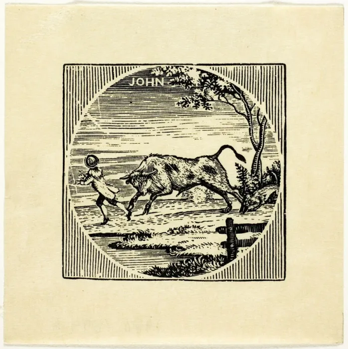 Framed Print : Book Illustration, n. d. Creator: Thomas Bewick Framed Print : Book Illustration, n. d. Creator: Thomas Bewick