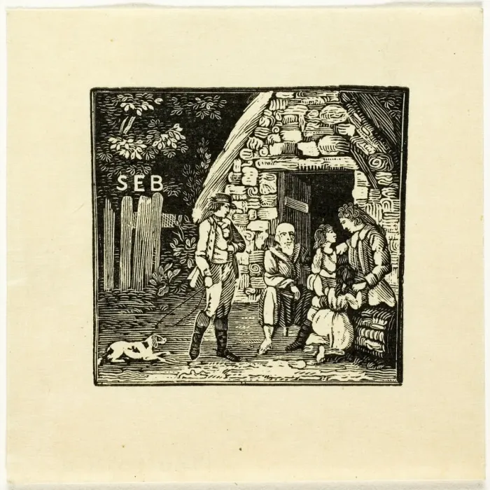 Framed Print : Book Illustration, n. d. Creator: Thomas Bewick Framed Print : Book Illustration, n. d. Creator: Thomas Bewick