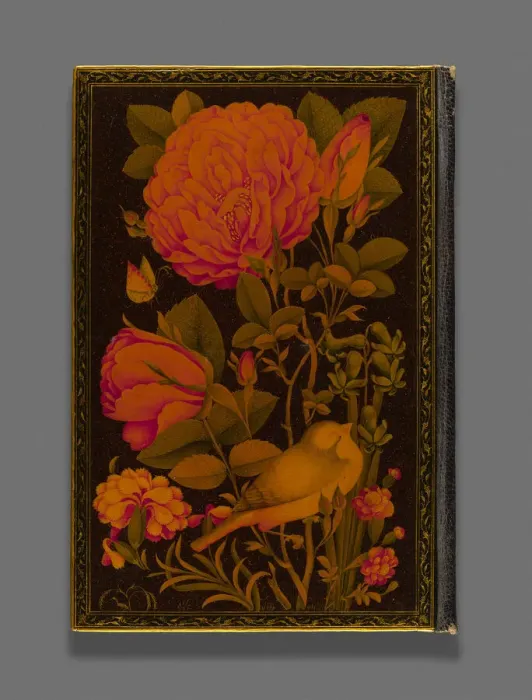 Framed Print : Book with lacquer covers, 18th or 19th century. Creator: Unknown Framed Print : Book with lacquer covers, 18th or 19th century. Creator: Unknown