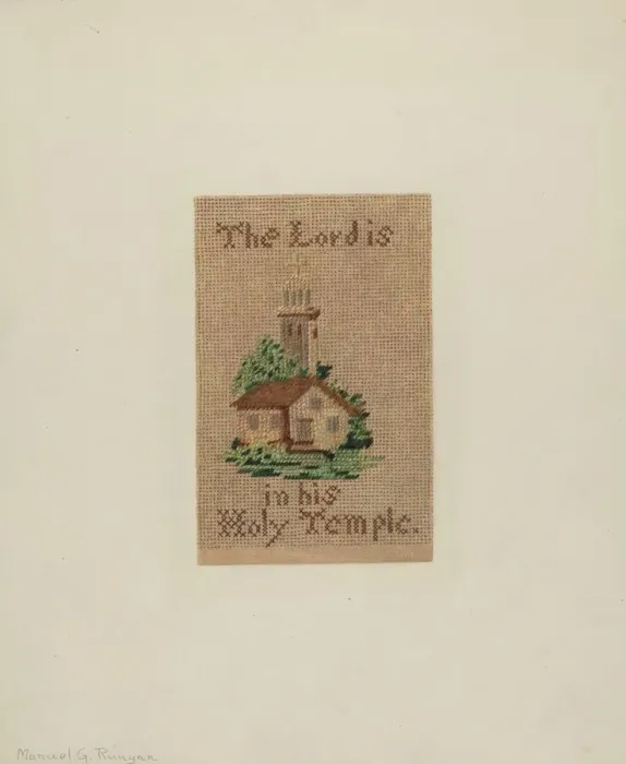 Framed Print : Bookmark, c. 1939. Creator: Manuel G. Runyan Framed Print : Bookmark, c. 1939. Creator: Manuel G. Runyan