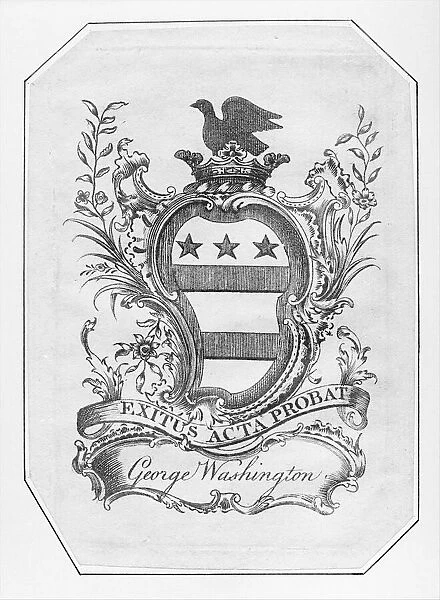 Bookplate of George Washington, 1772. 1772. Creator: Anon