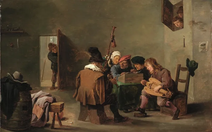 Framed Print : The Boors Concert, early 1640s. Creator: David Teniers II. The Boors Concert, early 1640s. Creator: David Teniers II Framed Print : The Boors Concert, early 1640s. Creator: David Teniers II. The Boors Concert, early 1640s. Creator: David Teniers II