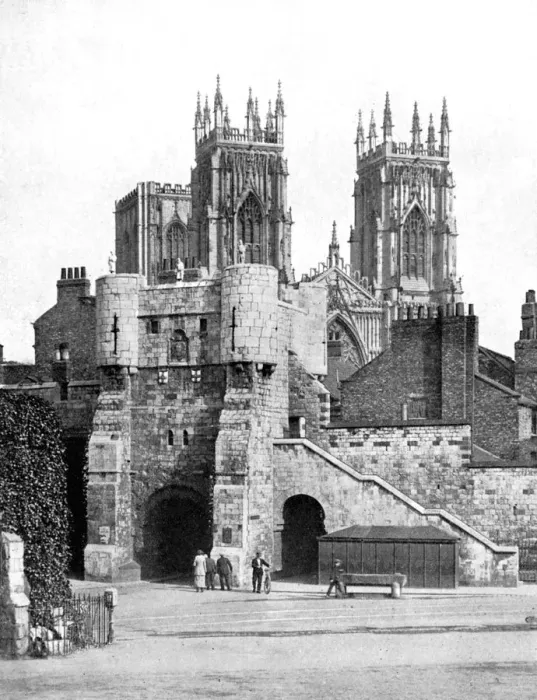 Framed Print : Bootham Bar, York, North Yorkshire, 1924-1926. Artist: Donald McLeish Framed Print : Bootham Bar, York, North Yorkshire, 1924-1926. Artist: Donald McLeish