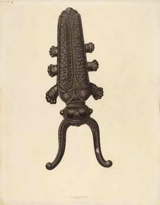 Framed Print : Bootjack, c. 1937. Creator: Albert Geuppert Framed Print : Bootjack, c. 1937. Creator: Albert Geuppert