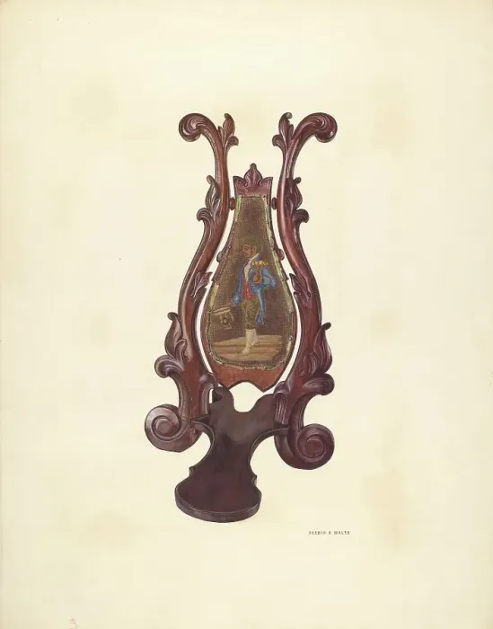 Framed Print : Bootjack, c. 1938. Creator: Hardin Walsh Framed Print : Bootjack, c. 1938. Creator: Hardin Walsh