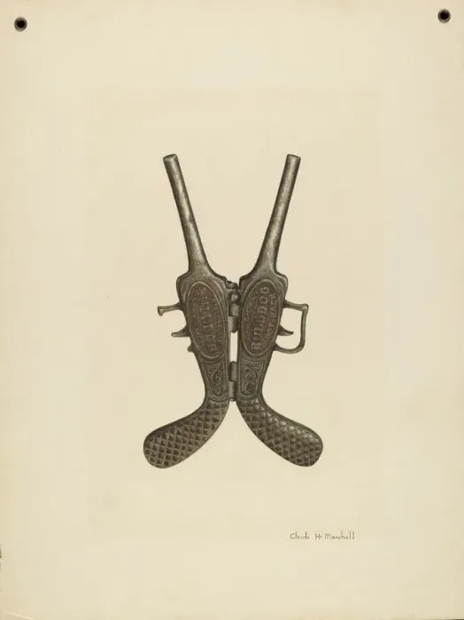 Framed Print : Bootjack, c. 1939. Creator: Claude Marshall Framed Print : Bootjack, c. 1939. Creator: Claude Marshall
