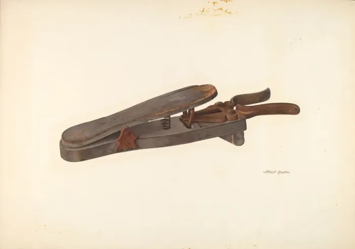Framed Print : Bootjack, c. 1941. Creator: Albert Rudin Framed Print : Bootjack, c. 1941. Creator: Albert Rudin