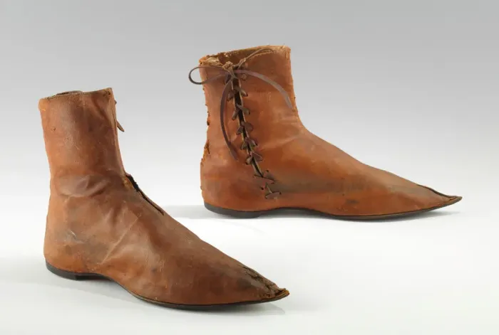 Framed Print : Boots, British, 1790-1820. Creator: Unknown Framed Print : Boots, British, 1790-1820. Creator: Unknown