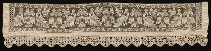 Framed Print : Border with Crowned and Double-Headed Birds, 18th-19th century. Creator: Unknown Framed Print : Border with Crowned and Double-Headed Birds, 18th-19th century. Creator: Unknown