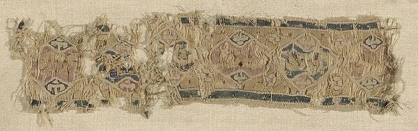 Border Fragment, Egypt, Fatimid period (969-1171). Creator: Unknown