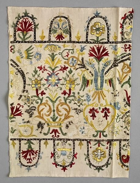 Border Strip of a Skirt, 1600s - 1700s. Creator: Unknown