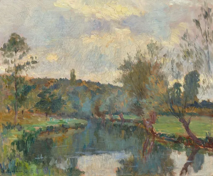 Framed Print : Bords de l'Iton (Eure). Creator: Lebourg, Albert (1849-1928). Bords de l'Iton (Eure). Creator: Lebourg, Albert (1849-1928) Framed Print : Bords de l'Iton (Eure). Creator: Lebourg, Albert (1849-1928). Bords de l'Iton (Eure). Creator: Lebourg, Albert (1849-1928)