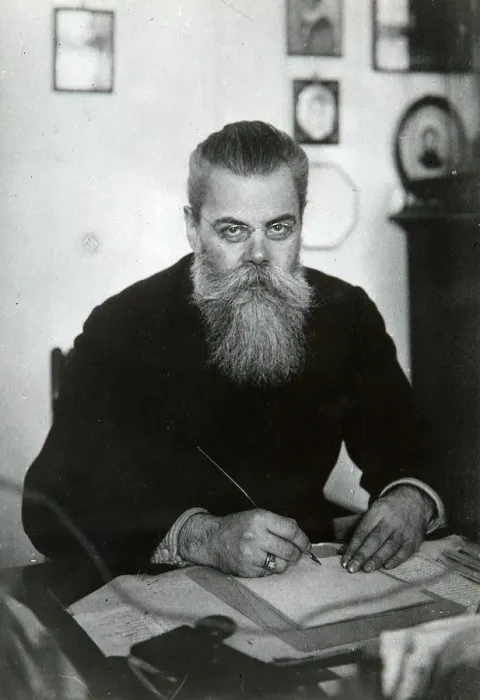 Framed Print : Boris Modzalevsky, Russian philologist, early 20th century Framed Print : Boris Modzalevsky, Russian philologist, early 20th century