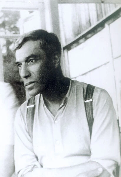 Boris Pasternak, Russian poet and novelist, Peredelkino, USSR, 1940s