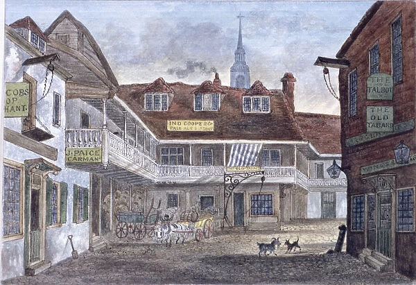 Borough High Street, Southwark, London, c1880