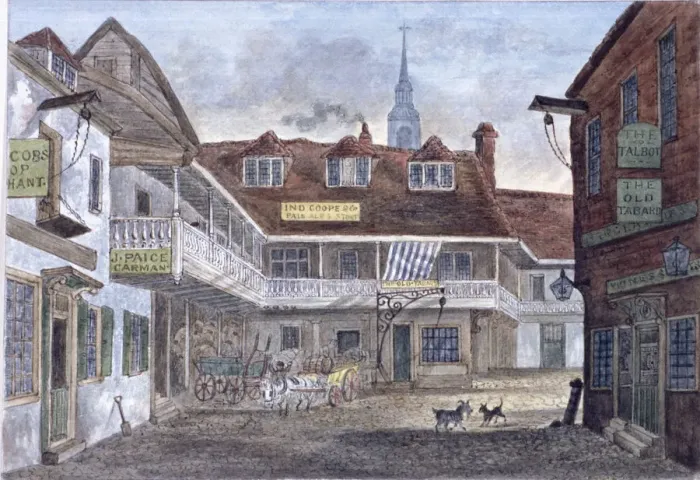 Framed Print : Borough High Street, Southwark, London, c1880 Framed Print : Borough High Street, Southwark, London, c1880