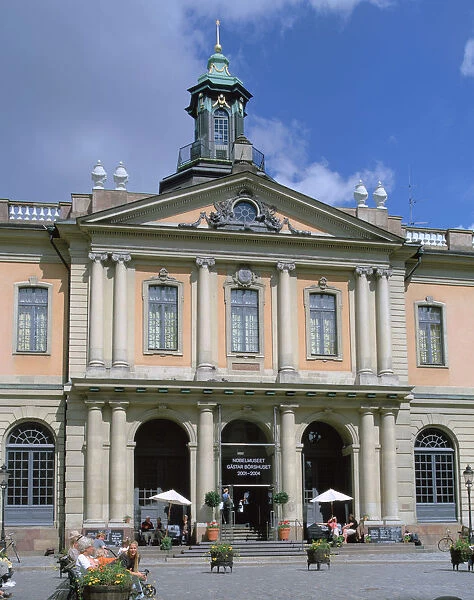 Borsen (old Stock Exchange) and Nobel Museum, Stockholm, Sweden