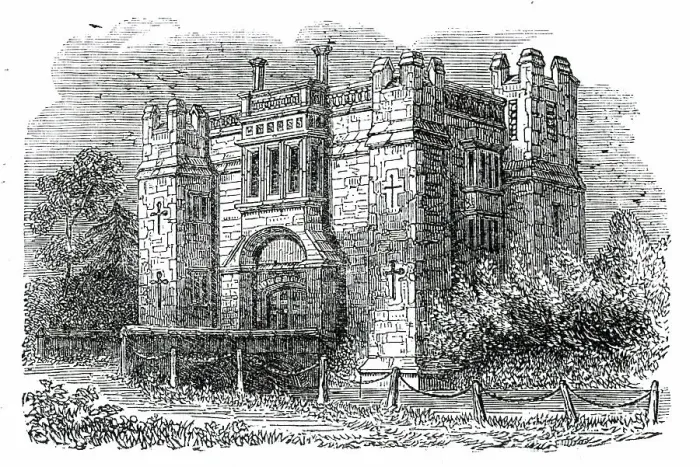 Framed Print : Borstall Tower, 1850. Creator: Unknown Framed Print : Borstall Tower, 1850. Creator: Unknown