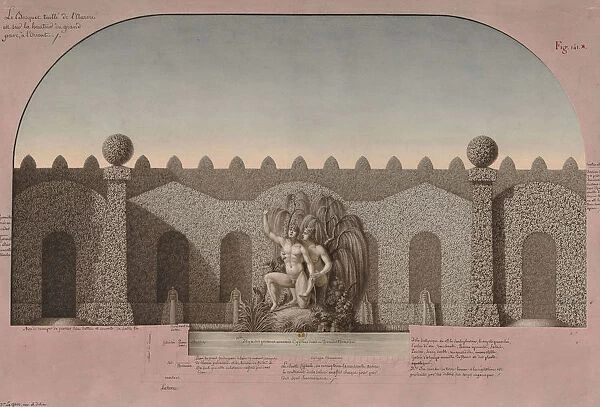 Bosquet de l Aurore. Creator: Lequeu, Jean-Jacques (1757-1826)