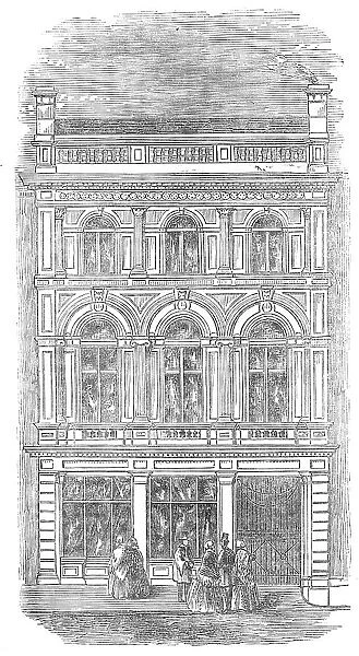 The Boston Athenaeum, 1856. Creator: Unknown
