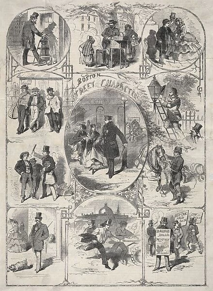 Boston Street Characters, 1859. Creator: Winslow Homer (American, 1836-1910)