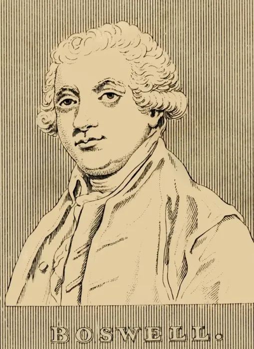 Framed Print : Boswell, (1740-1795), 1830. Creator: Unknown Framed Print : Boswell, (1740-1795), 1830. Creator: Unknown