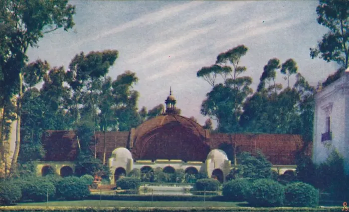 Framed Print : The Botanical Building, c1935 Framed Print : The Botanical Building, c1935