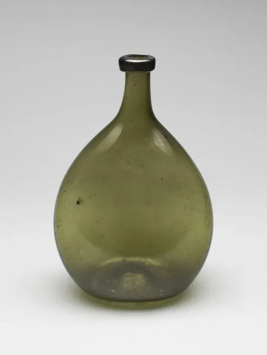 Framed Print : Bottle, 1821 / 29. Creator: Mantua Glass Framed Print : Bottle, 1821 / 29. Creator: Mantua Glass