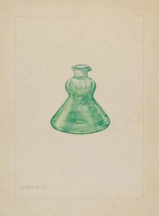 Framed Print : Bottle, 1935 / 1942. Creator: Jessica Price Framed Print : Bottle, 1935 / 1942. Creator: Jessica Price