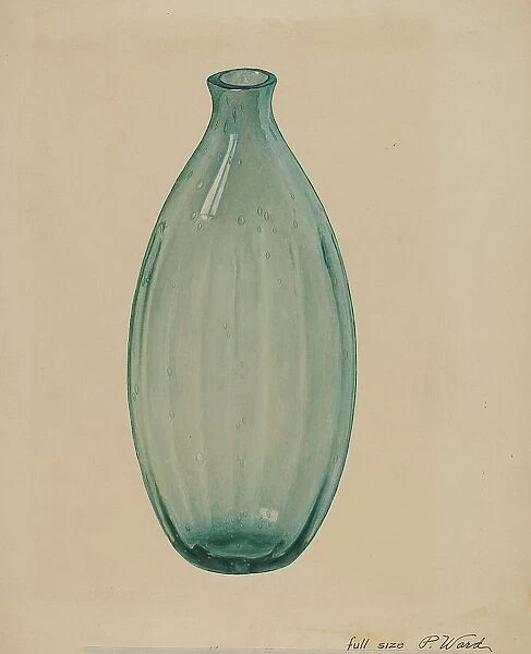 Bottle, 1935 / 1942. Creator: Paul Ward