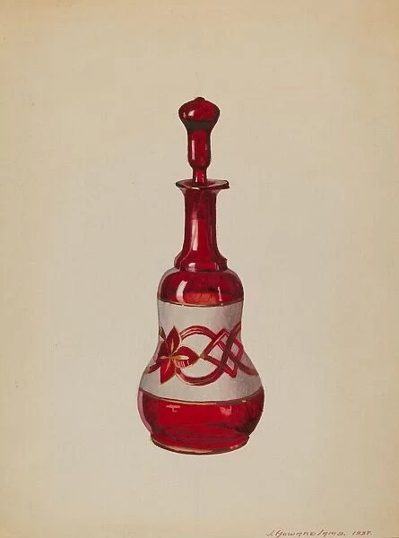 Bottle, 1937. Creator: J. Howard Iams