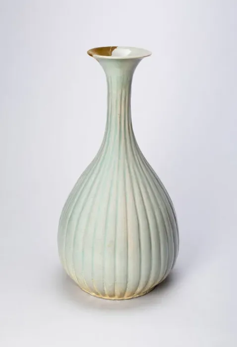 Framed Print : Bottle with Bamboo Fluting, Korea, Goryeo dynasty (918-1392), 13th century Framed Print : Bottle with Bamboo Fluting, Korea, Goryeo dynasty (918-1392), 13th century