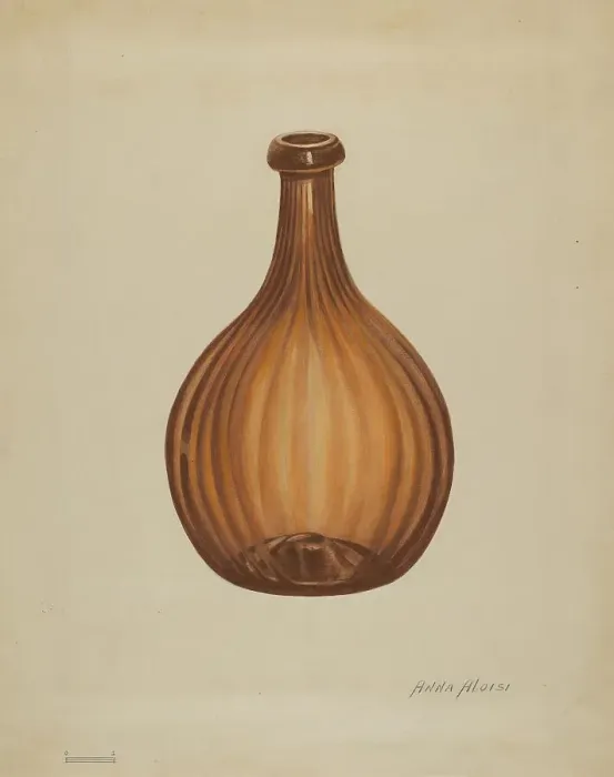 Framed Print : Bottle, c. 1936. Creator: Anna Aloisi Framed Print : Bottle, c. 1936. Creator: Anna Aloisi