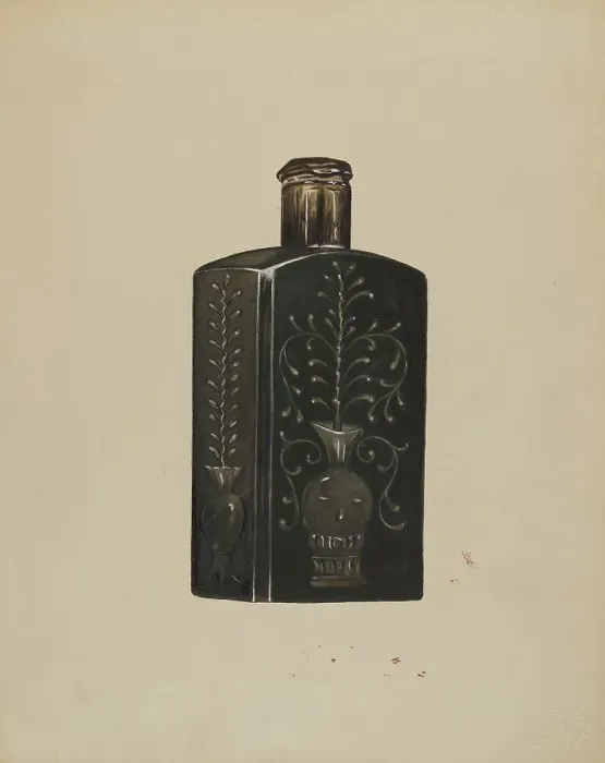 Framed Print : Bottle, c. 1936. Creator: Anna Aloisi Framed Print : Bottle, c. 1936. Creator: Anna Aloisi