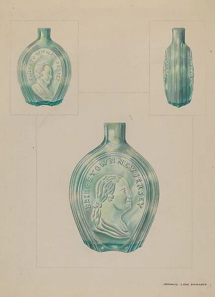 Bottle, c. 1936. Creator: Francis Law Durand