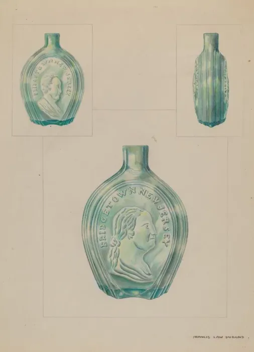 Framed Print : Bottle, c. 1936. Creator: Francis Law Durand Framed Print : Bottle, c. 1936. Creator: Francis Law Durand